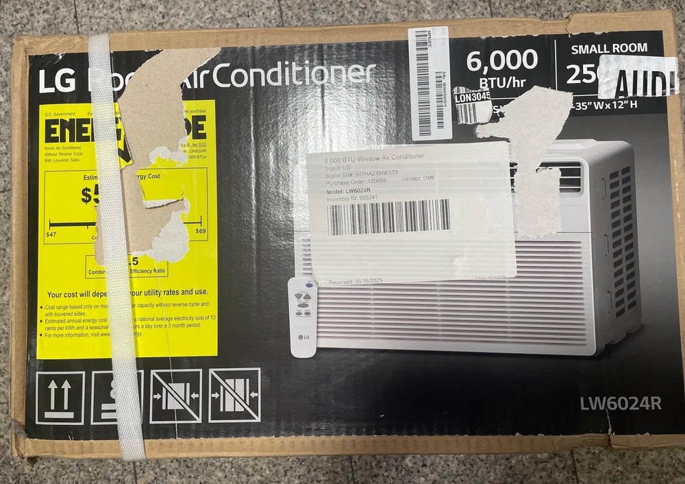 LG 6,000 BTU Window Air Conditioner