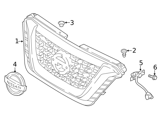 Genuine Nissan Collision Avoidance Camera 284F1-5RA1A