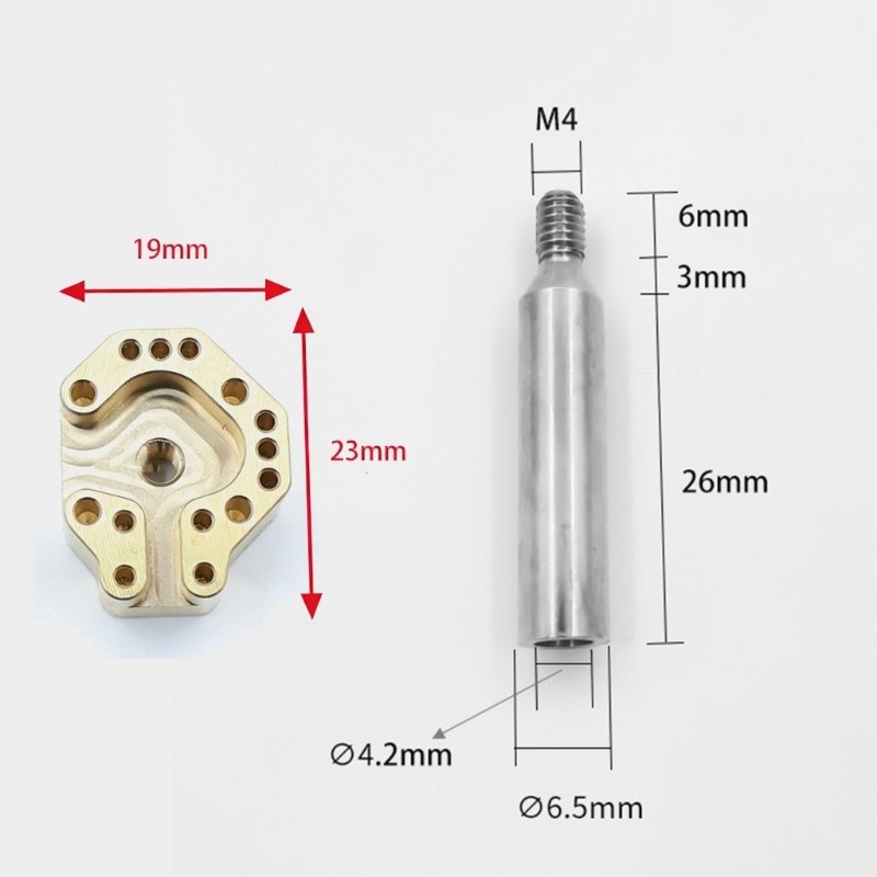 Well Crafted Metal Iron Tip For System Controller Soldering Tasks