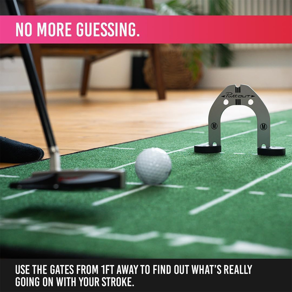 Pro Putting Gates – Golf Training Aid for Face Angle Control with 3 Adjustable G