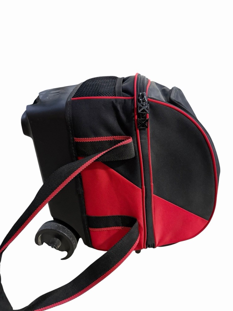 KR Strikeforce Bowling Bag Red/Black Rolling Bag