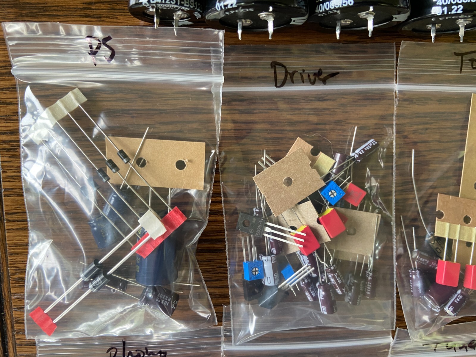 Sansui 2000A Complete Rebuild Kit High-Quality Receiver Recap Transistors