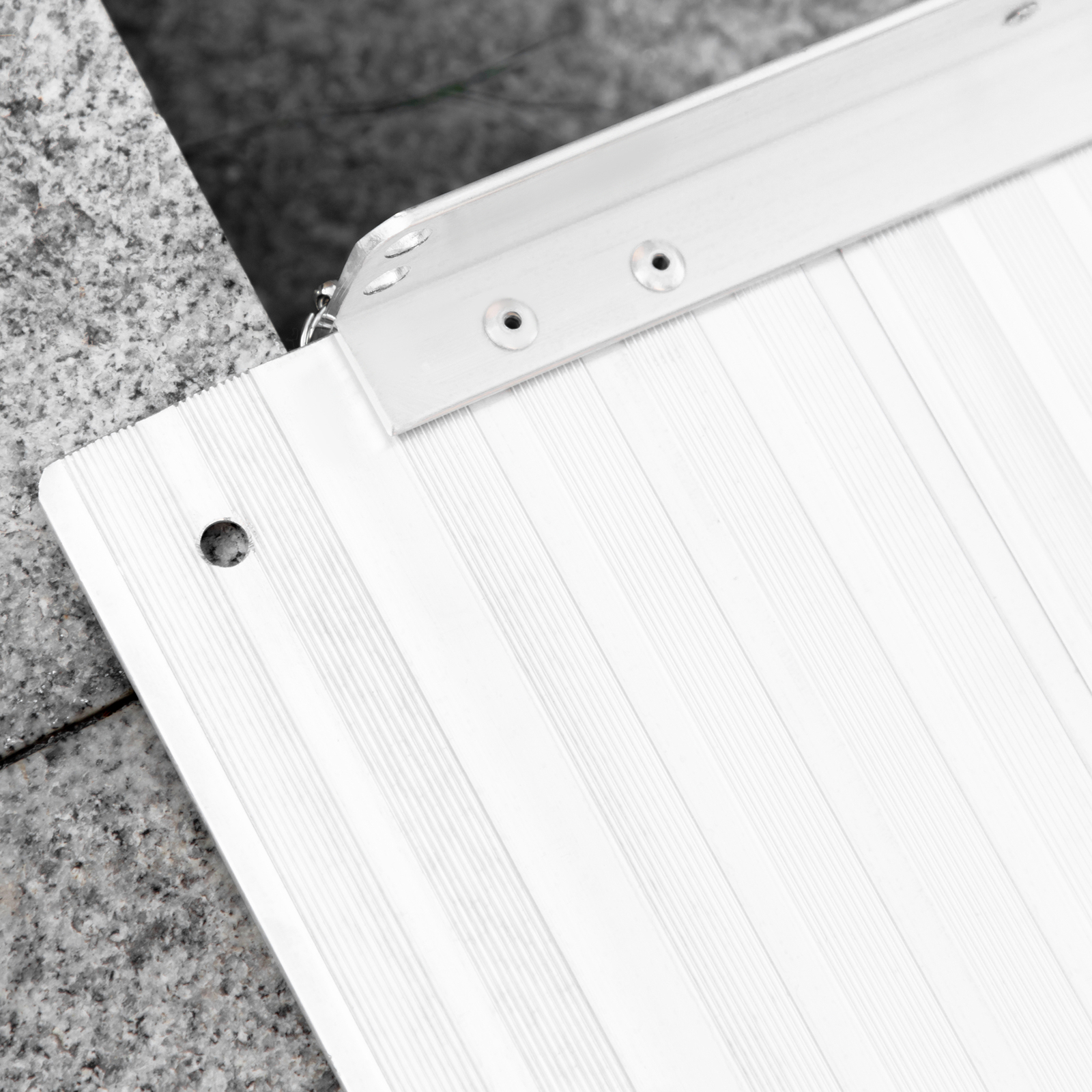 10' Folding Wheelchair Ramp Aluminum Portable Medical Mobility Threshold