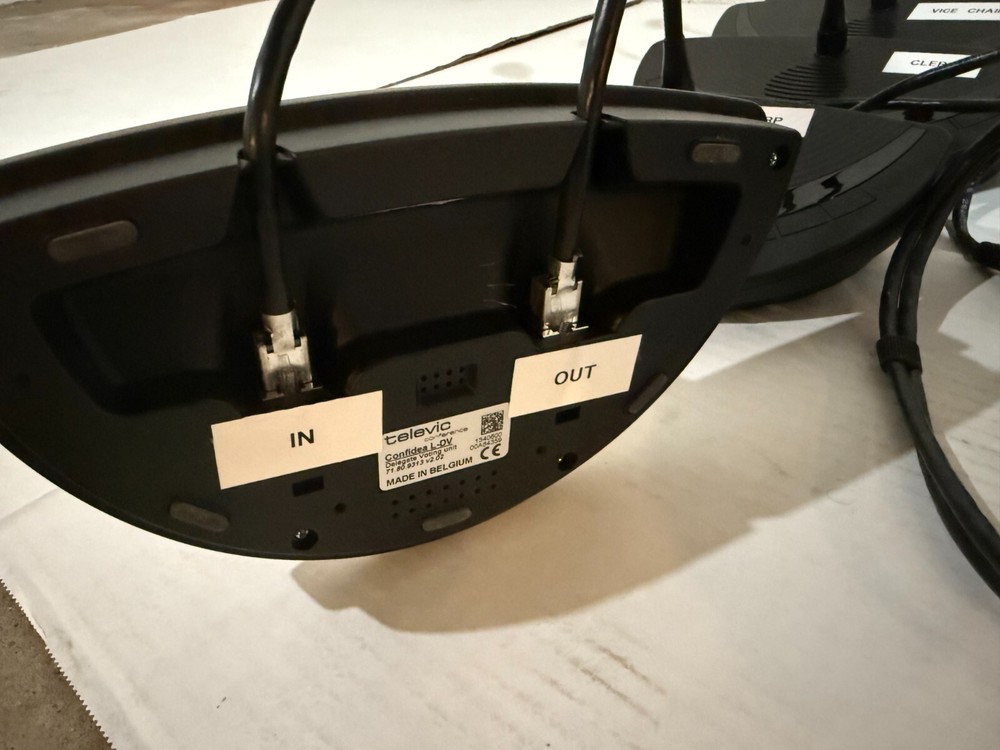 Televic Confidea Wireless Conference Microphone System