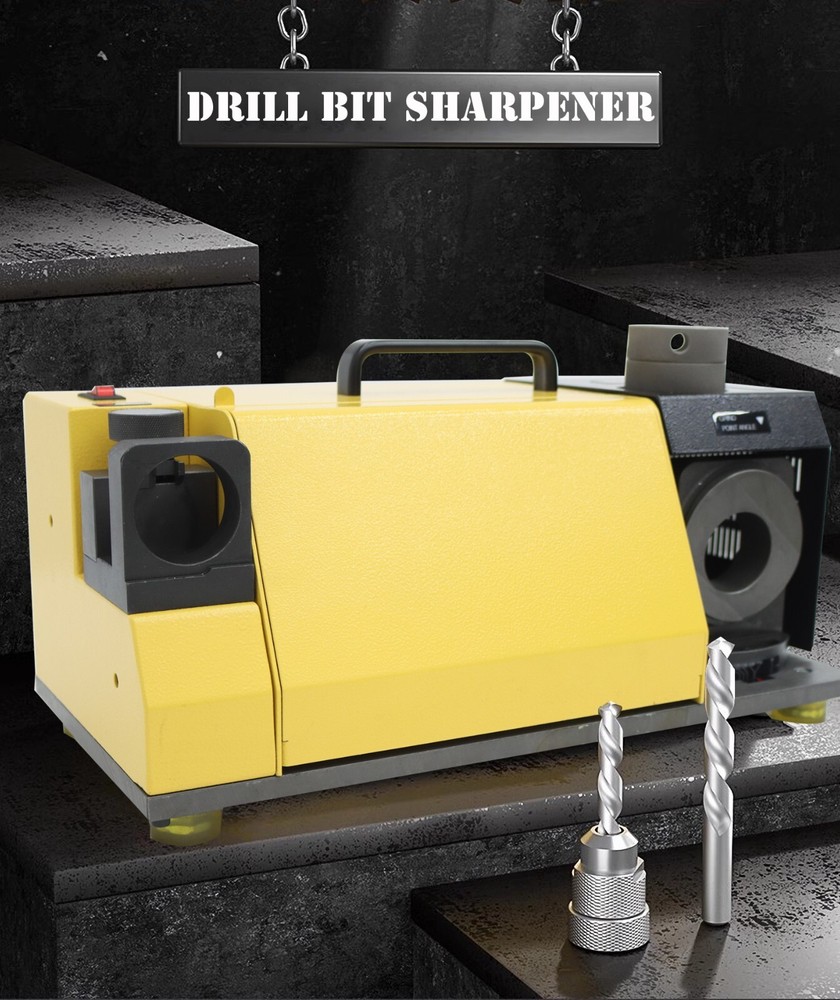 TECHTONGDA 110V φ3-φ13 Drill Bit Sharpener Grinder with Diamond Grinding Wheel
