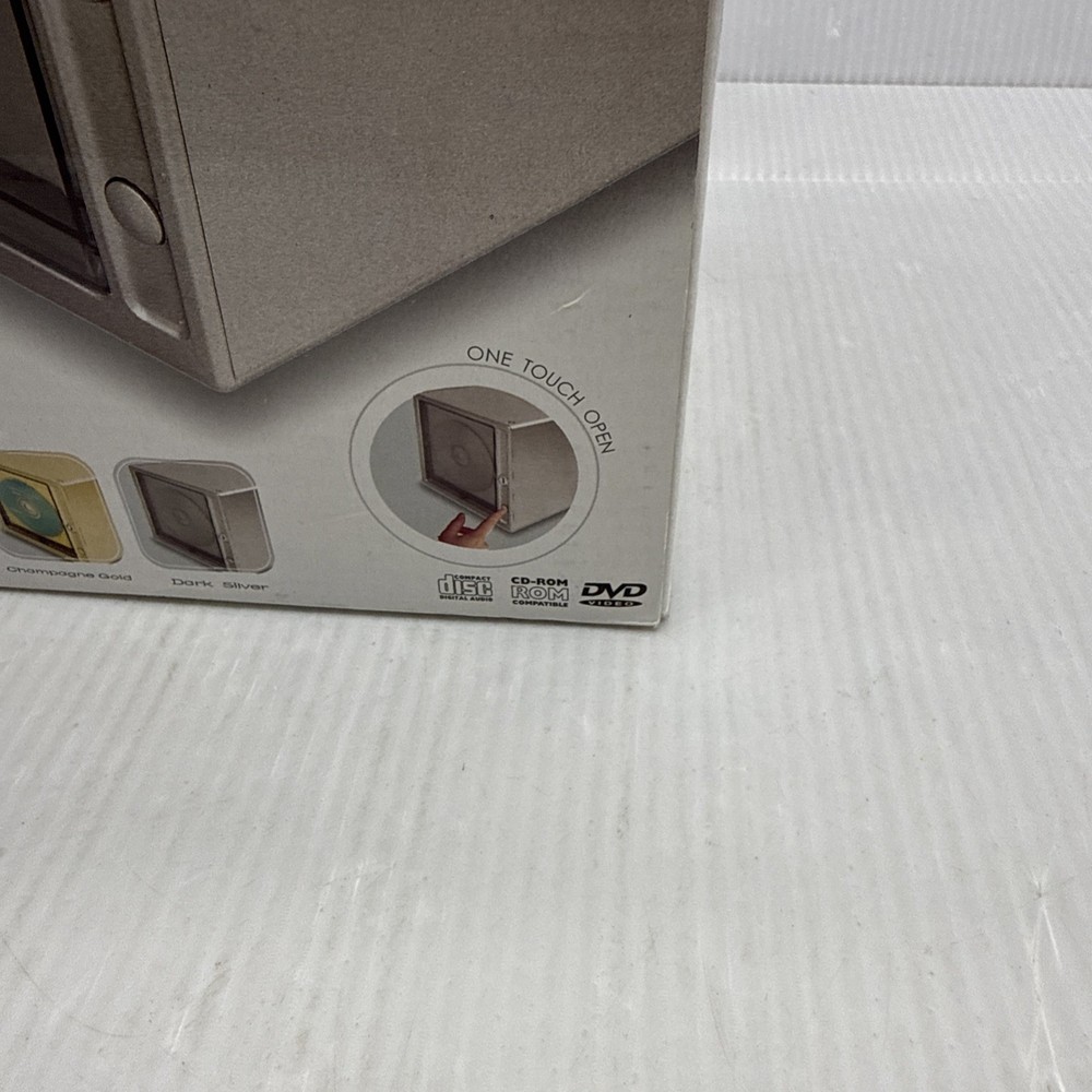 HIPCE CDB-80-DS One Touch CD BOX Filing System With Key