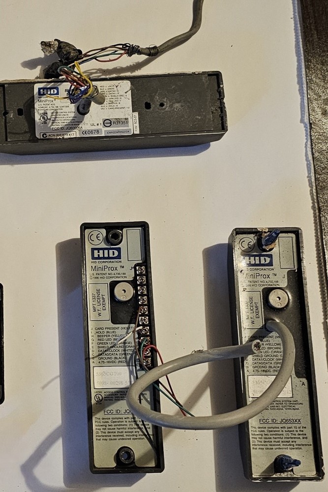 5365EGP00 HID Prox MiniProx RFID Mullion Reader USED Pulled from working system