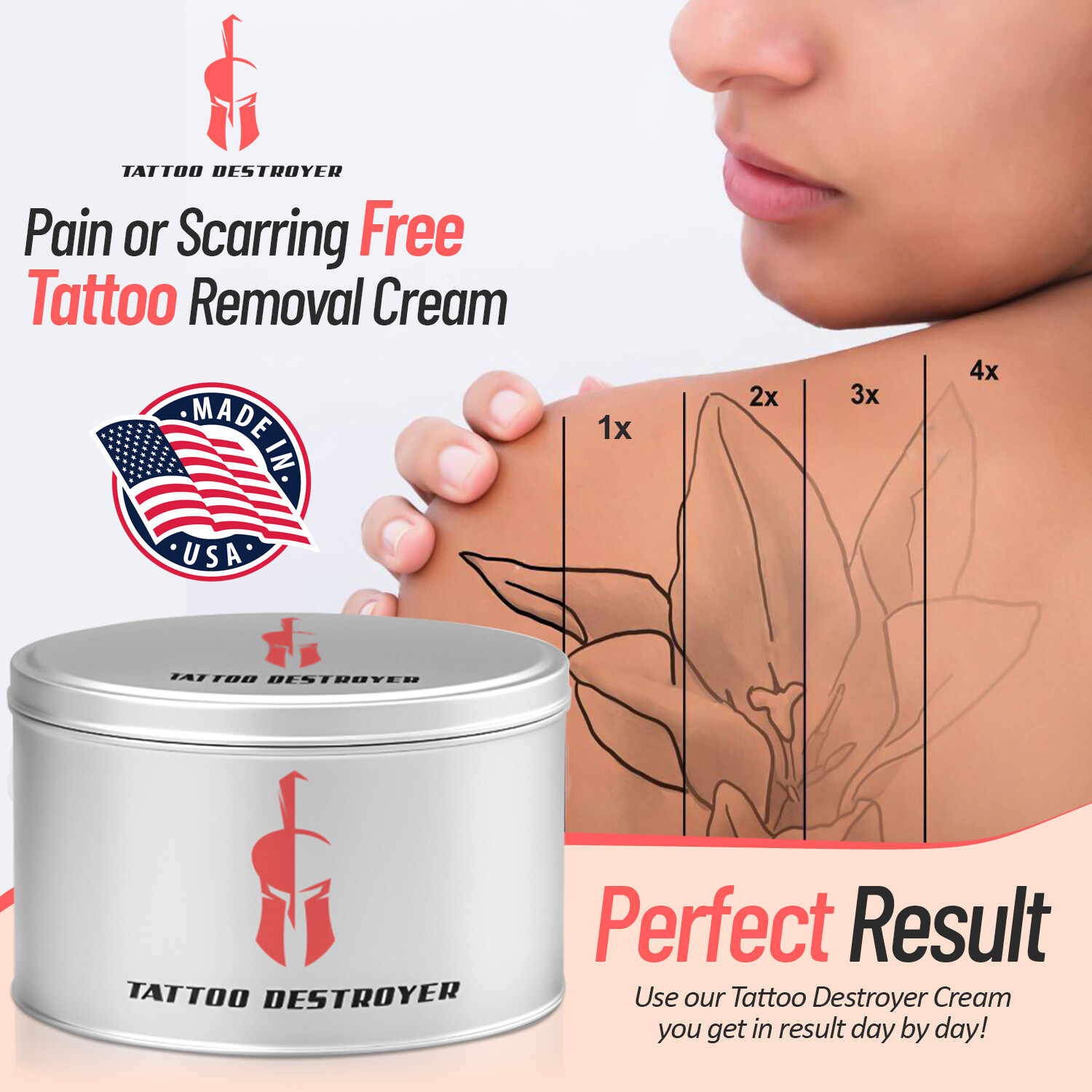 Tattoo Removal Cream Natural Fading system wrecking balm