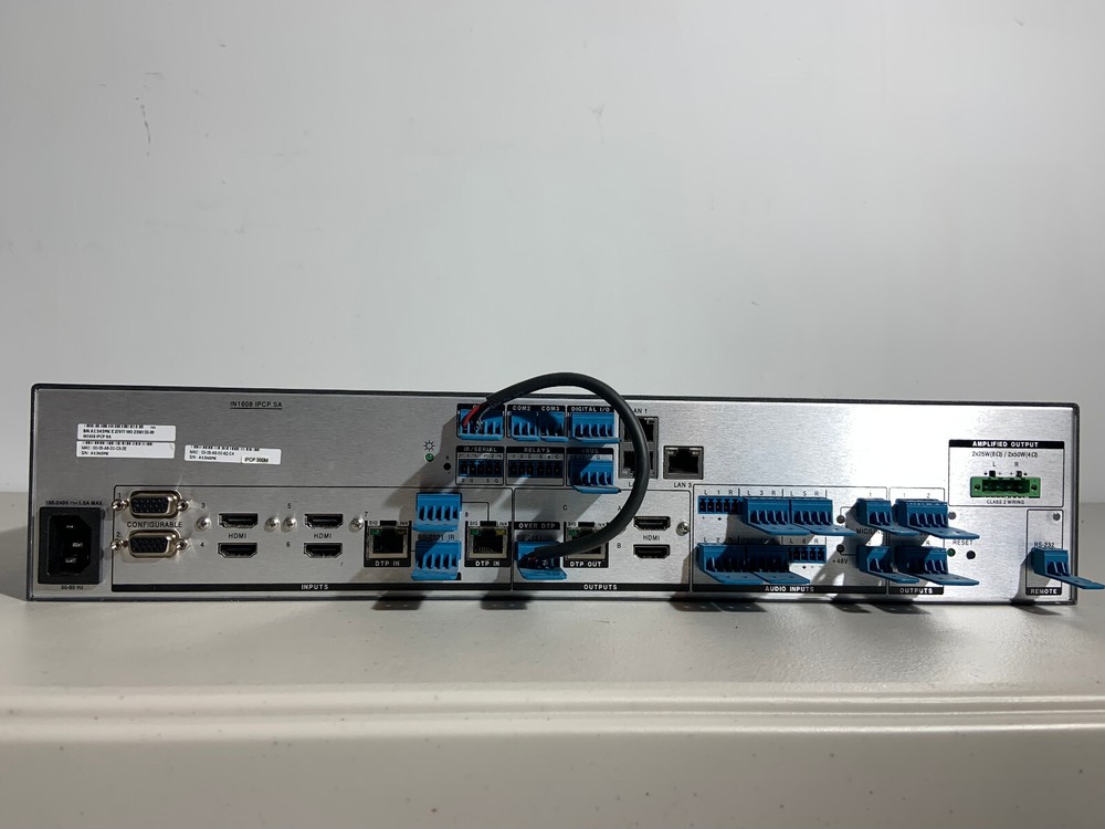 Extron IN 1608 ICPC SA Scaling Presentation Switcher with Control processor