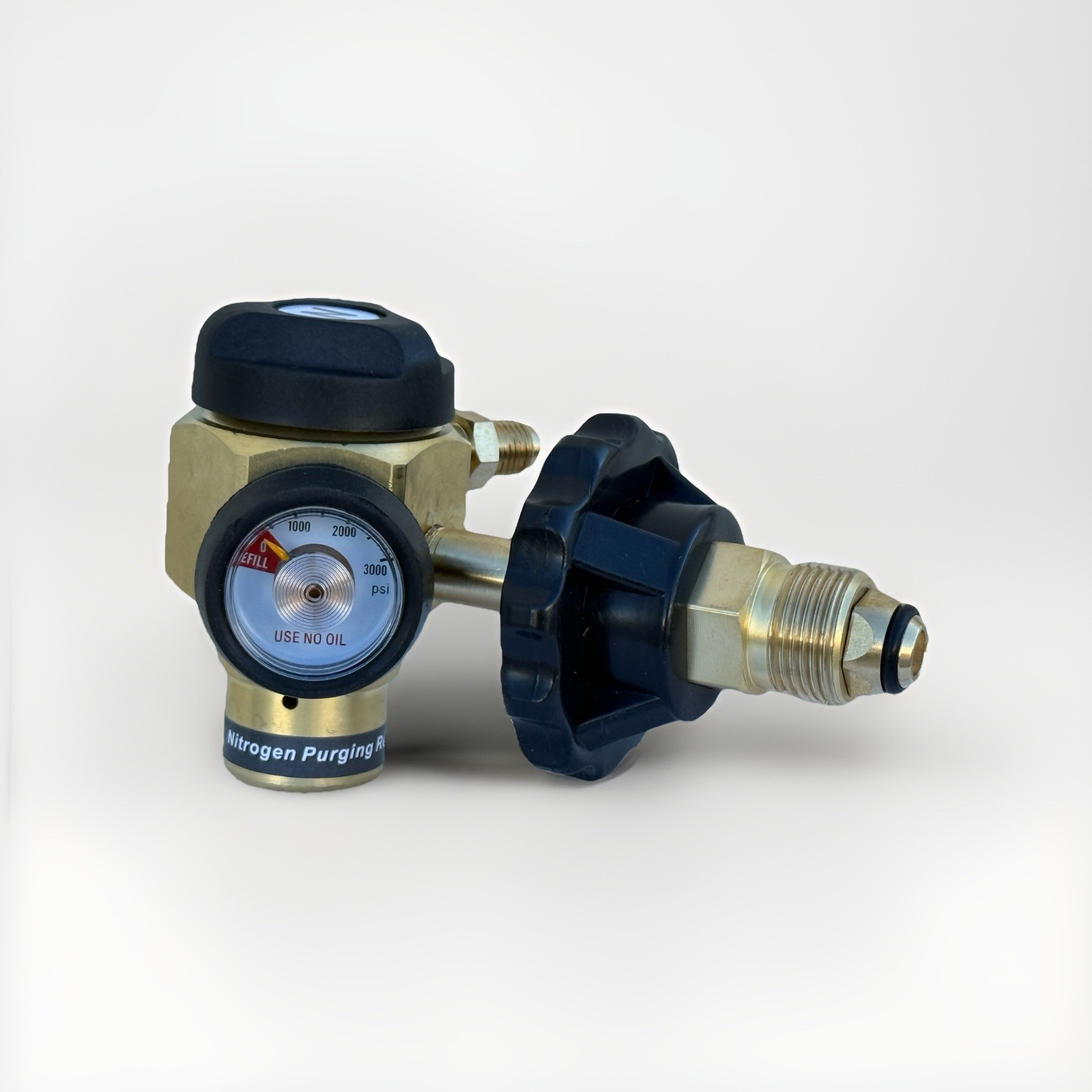 Nitrogen Purging Regulator 500PSI  HVAC Gas Leak Testing Braze Welding