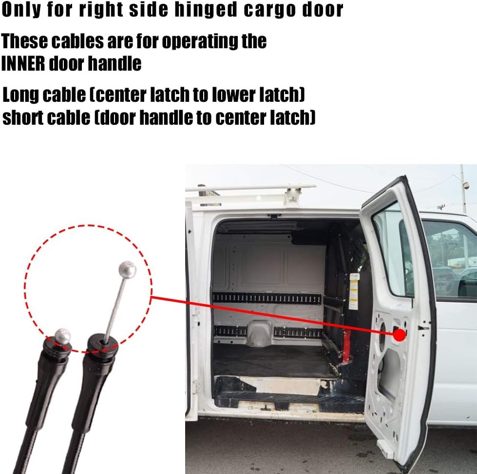Side Door Latch Release Cable Replacement Van Cargo Door