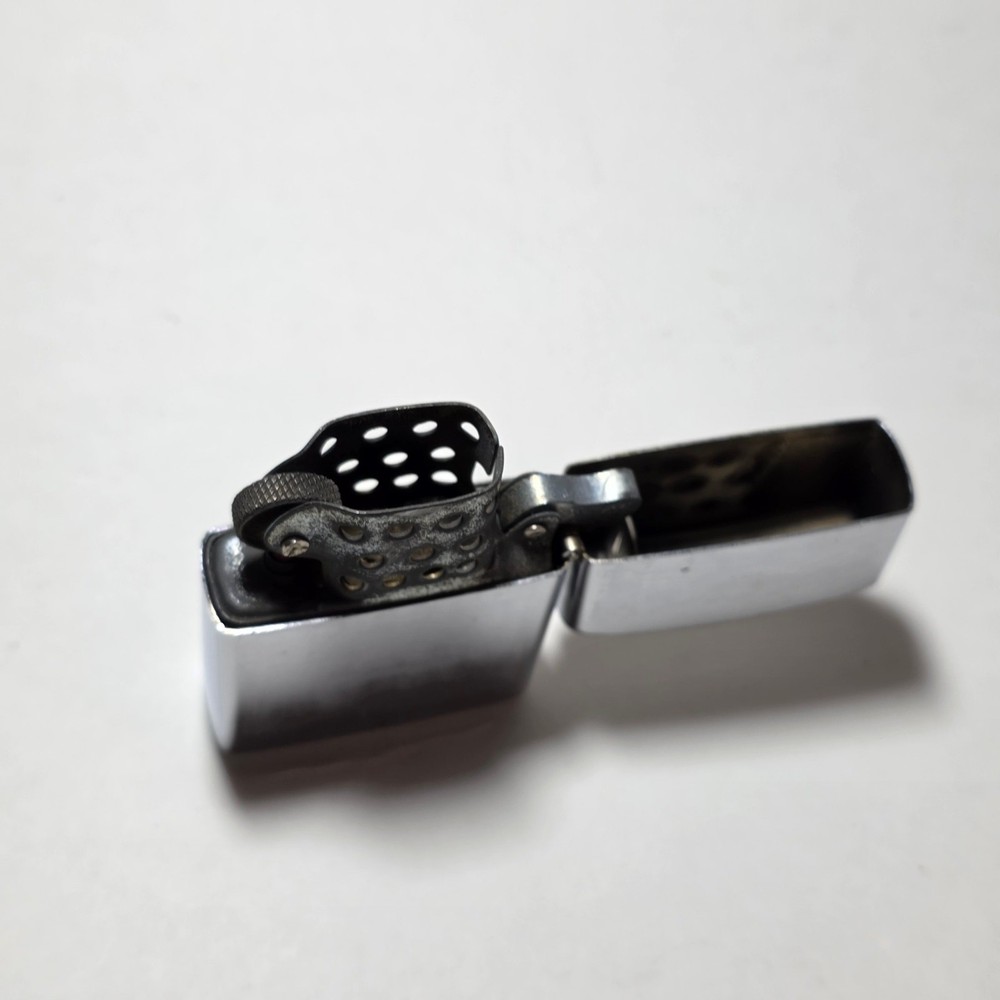 Vintage Slim Lighter Silver Tone Japan