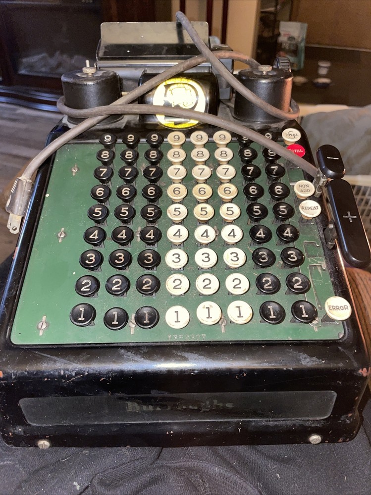 Antique Burroughs Adding Machine 1920s