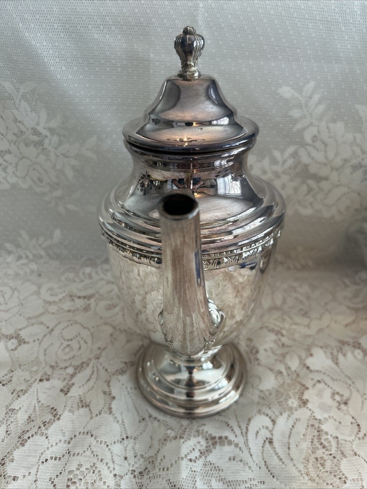 Roger’s & Bros # 1701 Silver Plated Teapot~11”