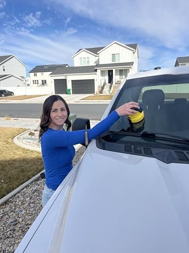 Electric Ice Scraper for Windshield - Cordless Motorized Snow Remover Tool, Rech