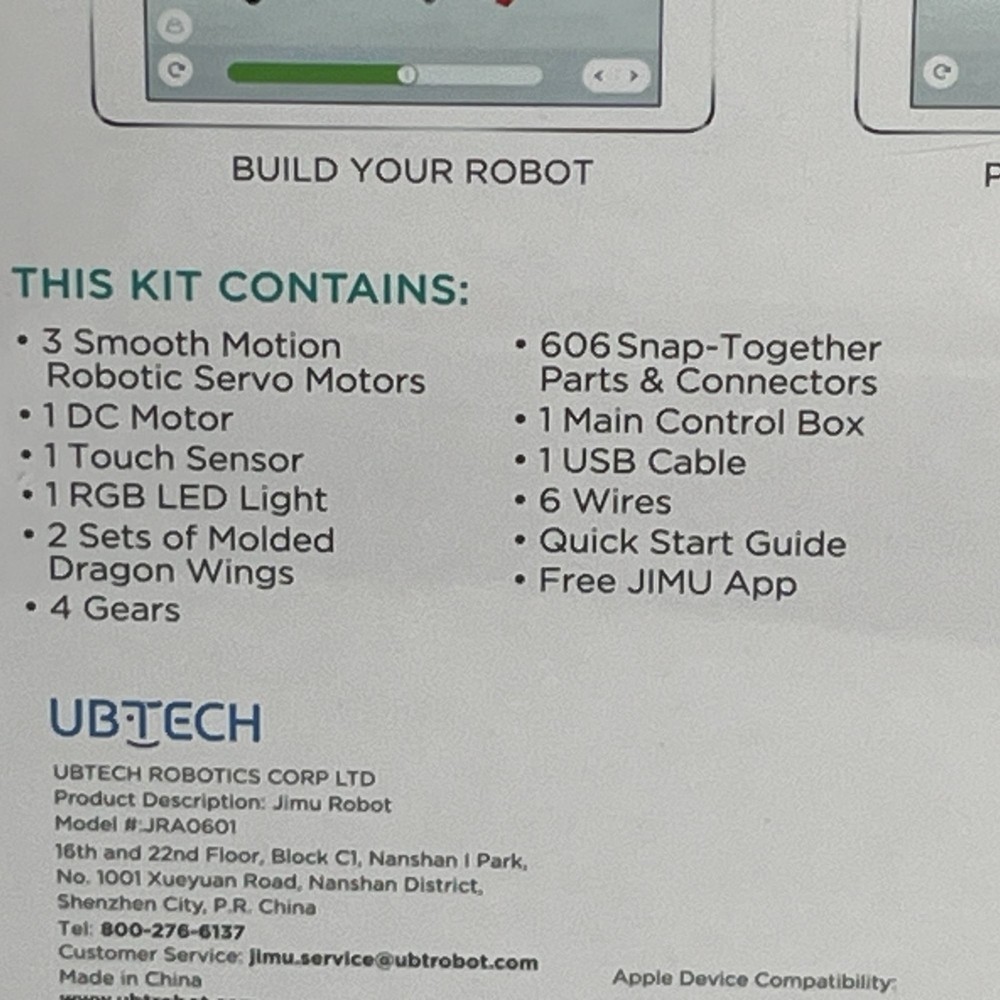 Jimu Robot Mythical Series FireBot Kit Interactive Coding Building Set