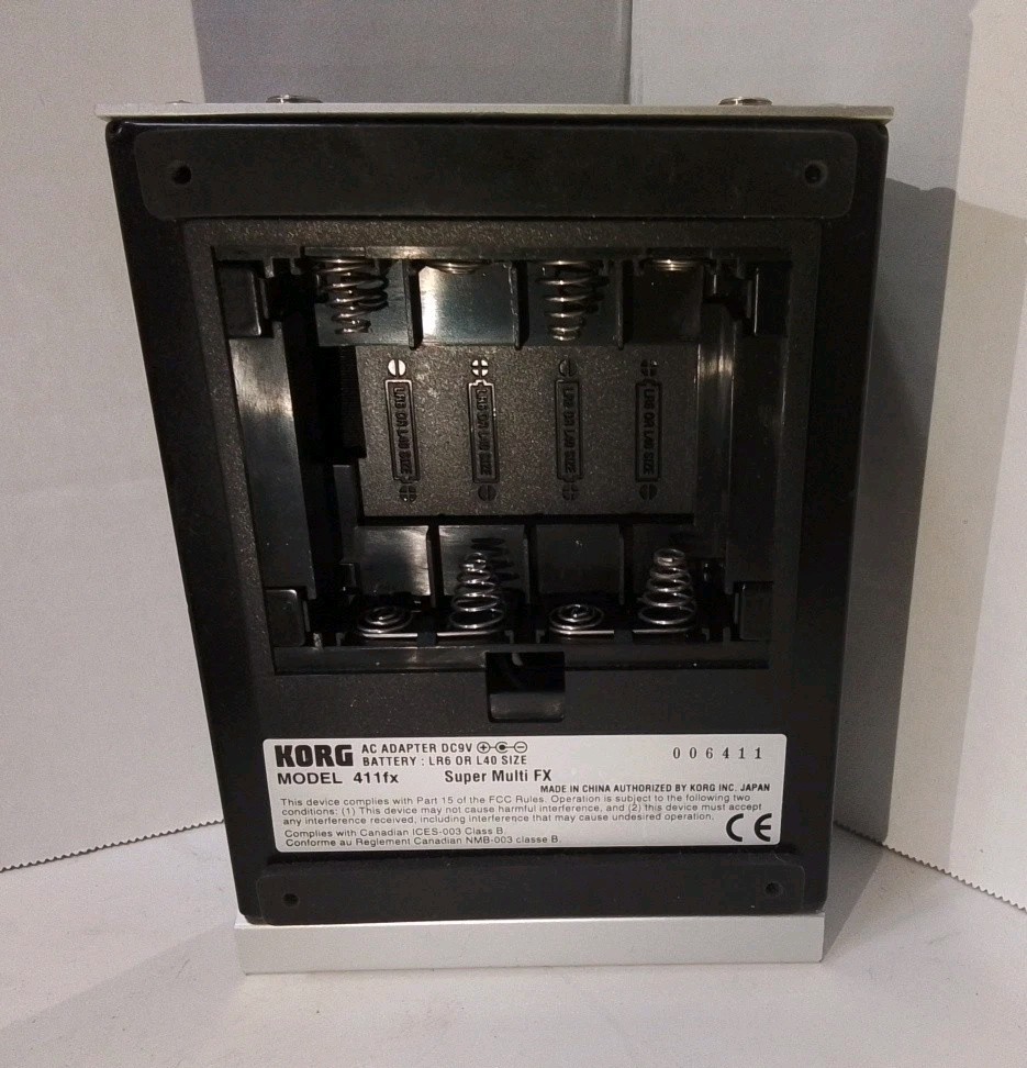 Korg ToneWorks 411fx Super Multi FX Guitar Pedal Processor