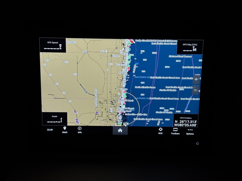 Garmin GPSMAP 1223xsv 12" Sonar Capable Touchscreen Chartplotter 010-02367-02