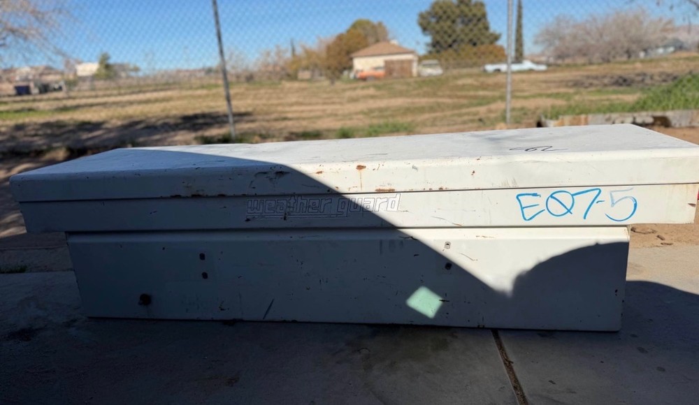 weather guard tool box white