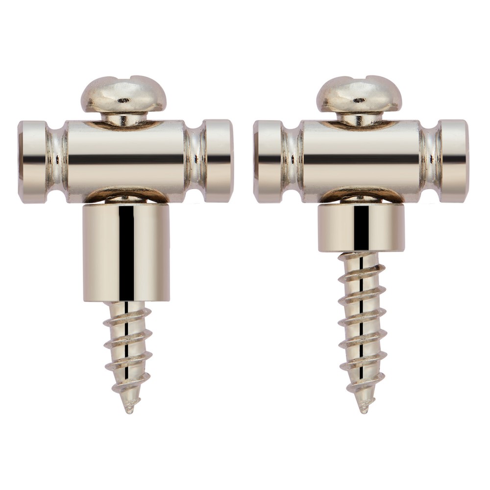 2x Barrel Stainless Steel String Guides Steel String Retainers String Trees