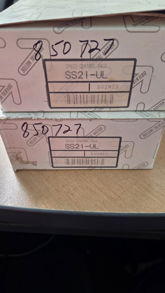 Oriental Motor SS21-UL Speed Control Pack.