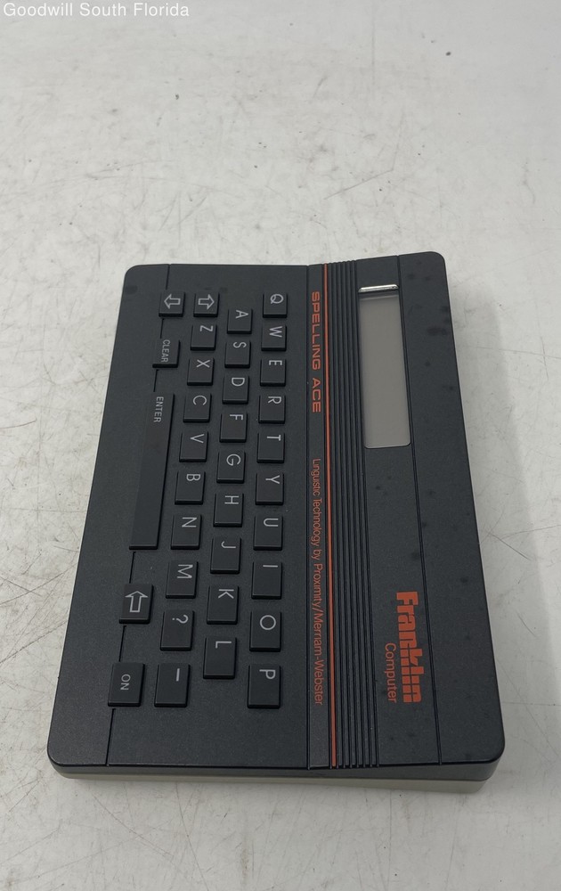 Franklin Computer Spelling Ace SA-88 Black Electronic Spell Checker Not Tested