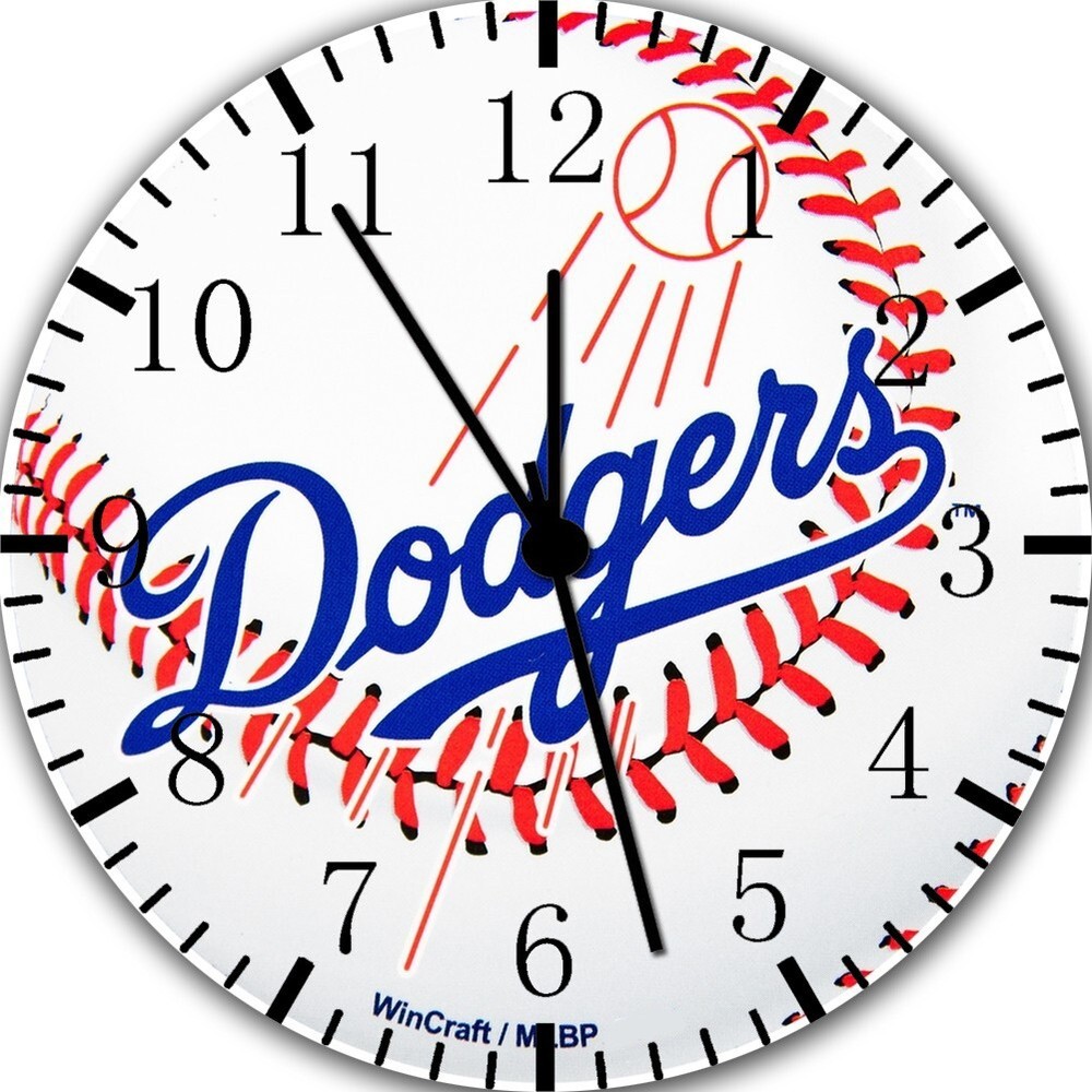 Dodgers Wall Clock E73 Personalized option with adding names