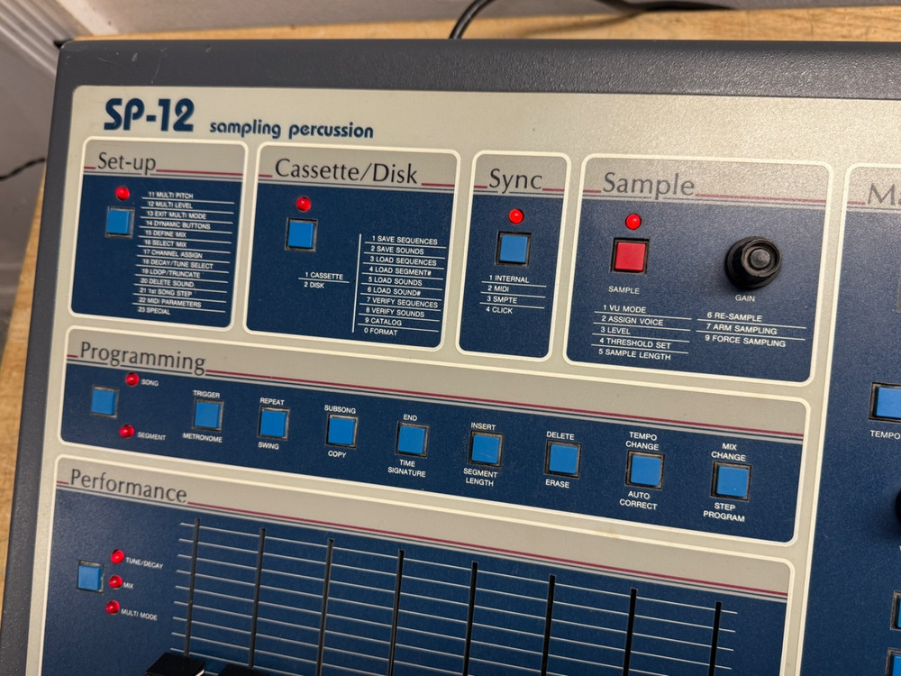E-mu SP-12 Model 7021 Sampling Percussion/Drum Machine