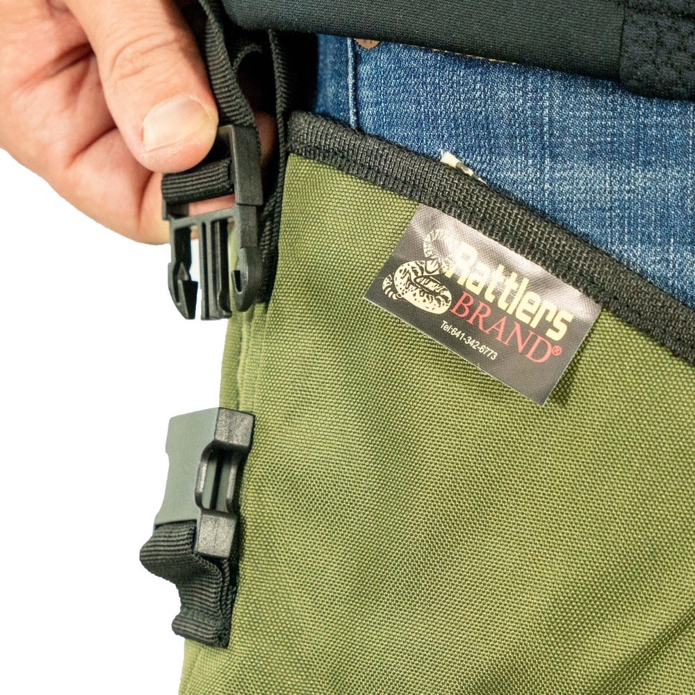 Rattler Scaletech Snake Protection Chaps Regular/Regular Green