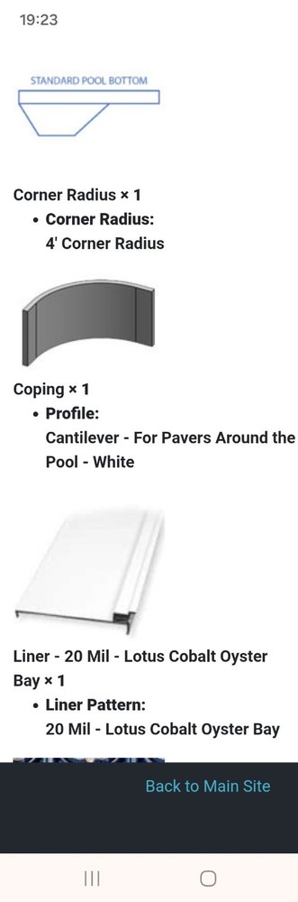 Inground Vinyl Pool Kit 16x32 Rectangle Swimming Pool