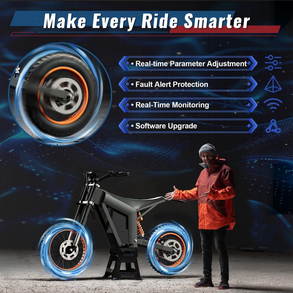 Bluetooth Dongle/Adapter for Ebike Compatible with Fardriver Controller Progr...