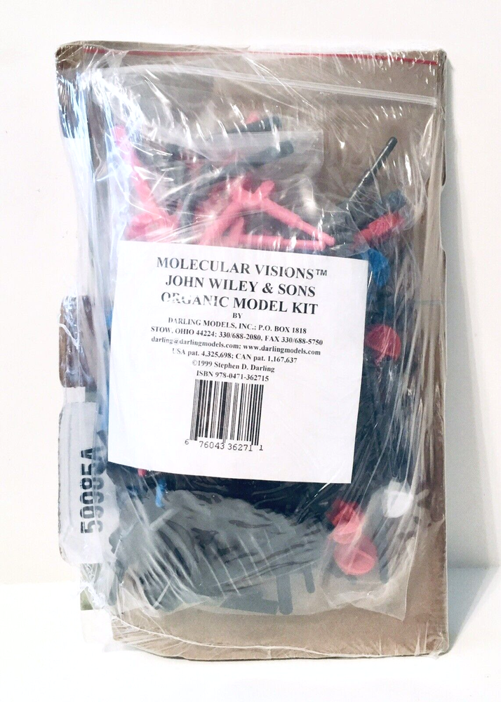 Molecular Visions Organic Model Kit & Molecular Modeling Handbook