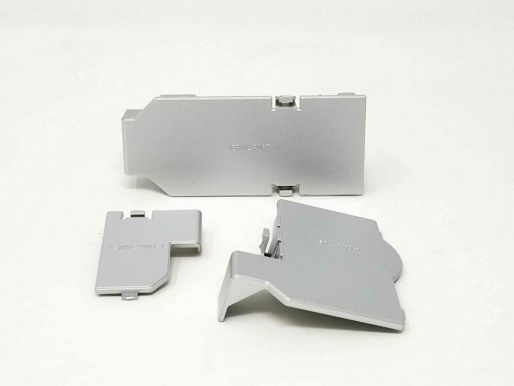 Old Skool Replacement Game Cube System Bottom Cover Set - Silver