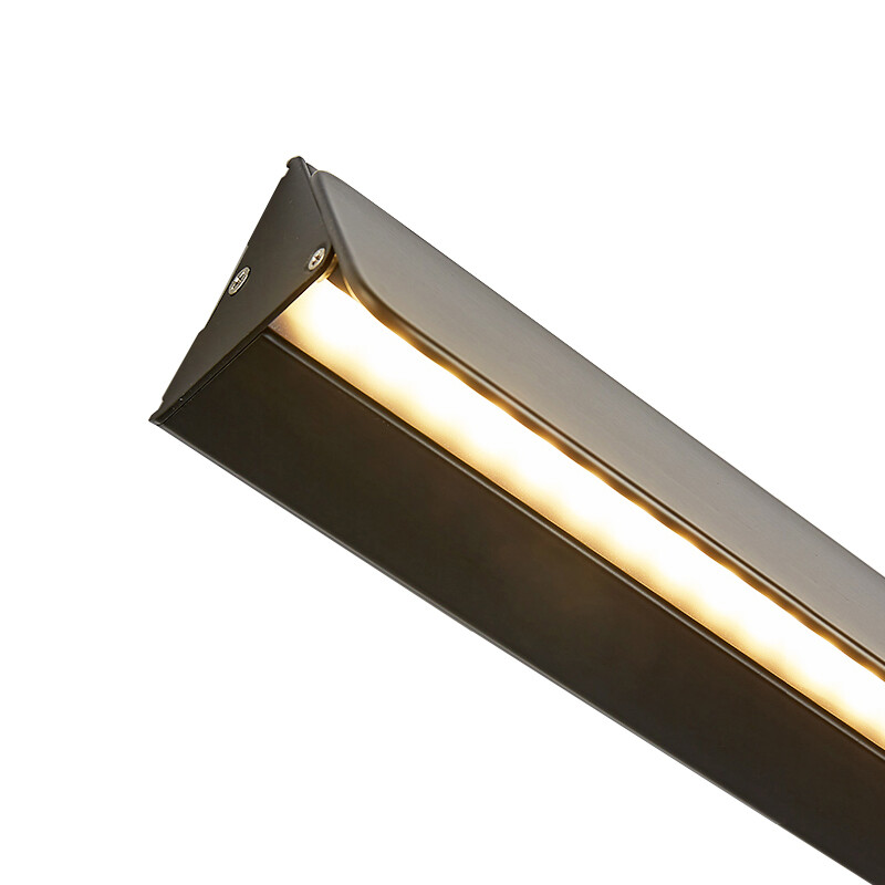Indoor LED Wall Light Adjustable Up/Down Lamp Fixture Surface Mounted Black Pub