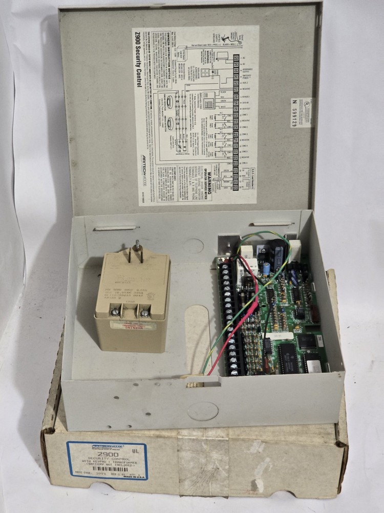 ARITECH MOOSE SENTROL Z900 CONTROL COMMUNICATOR CIRCUIT BOARD ONLY(new)