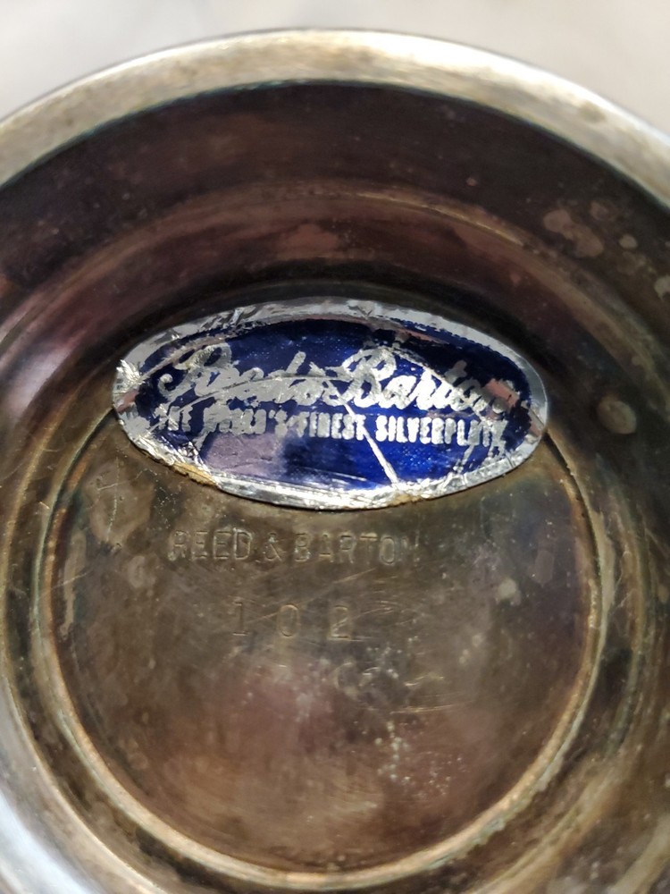 Vintage Reed & Barton Candy Dish 102