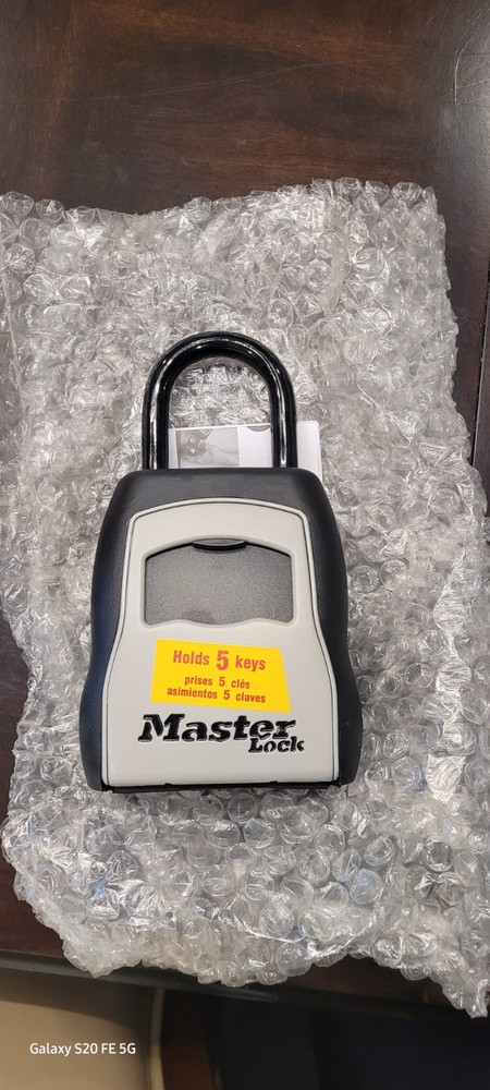Portable Lock Box Master Lock