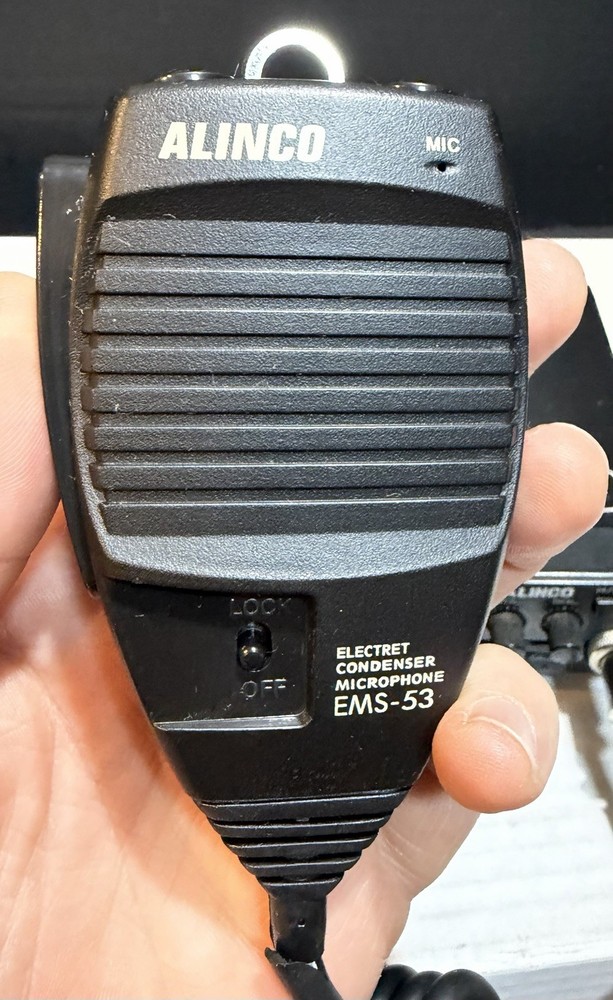 Vintage Alinco DR-110 VHF FM Transceiver & Microphone UNTESTED