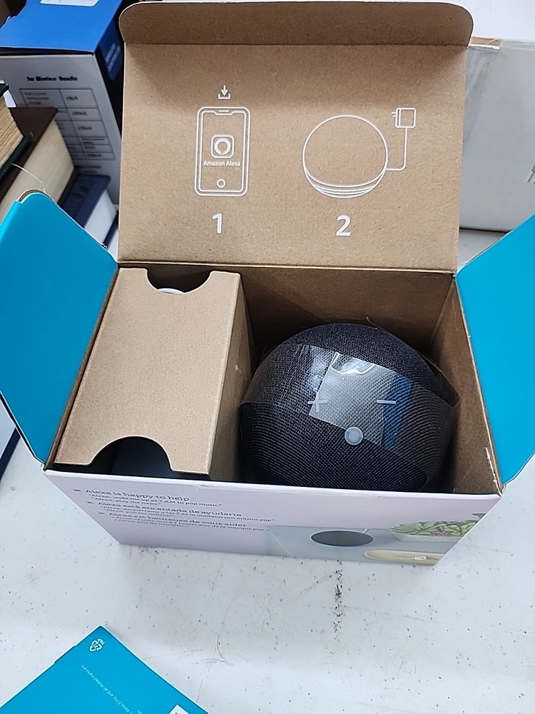 Amazon Echo Dot (4th Gen.) Smart Speaker - Charcoal Open Box