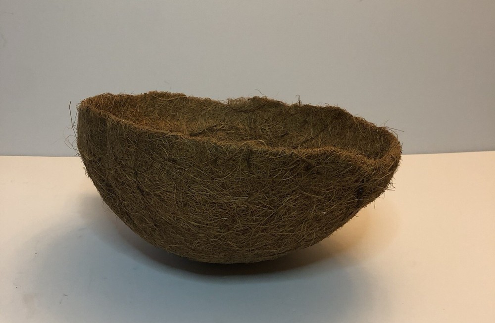 Round 10" Coco Replacement Liner for Hanging Planters 2 Pack