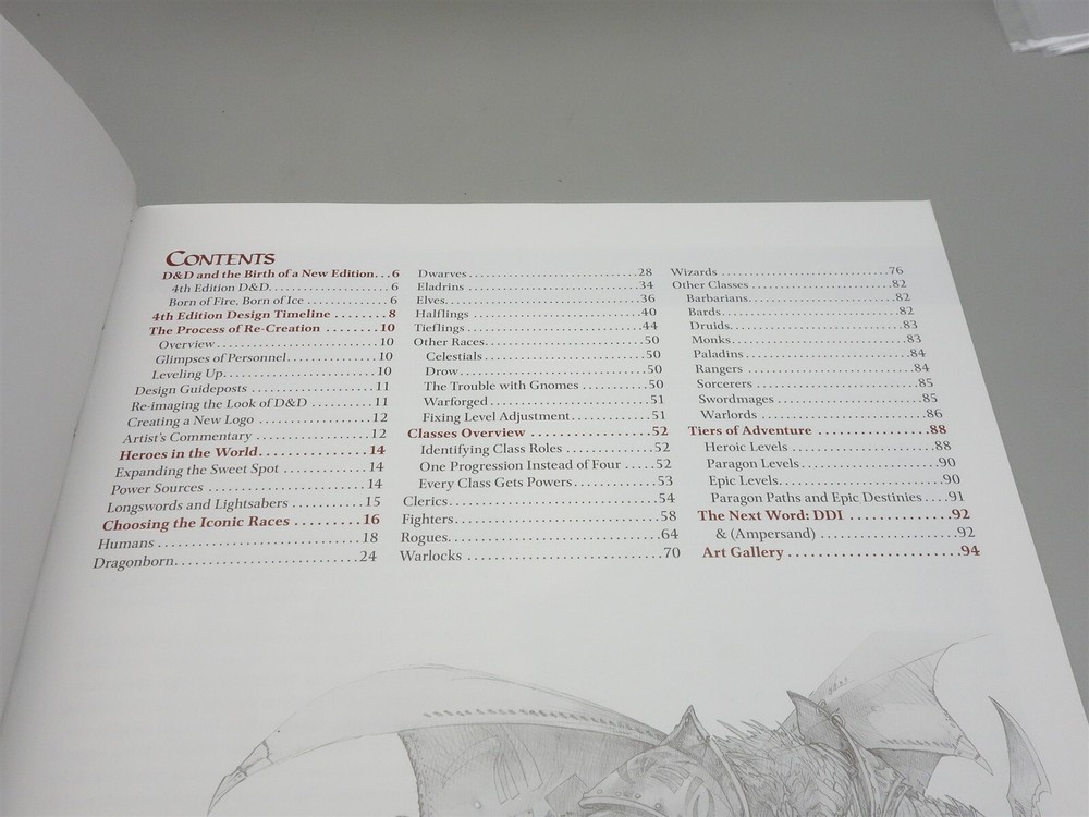 Dungeons & Dragons, D&D: Sourcebook - Races and Classes