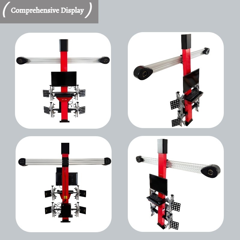 3D Wheel Alignment Machine 3D Automatic Tracking FourWheel Aligning Machine 110V