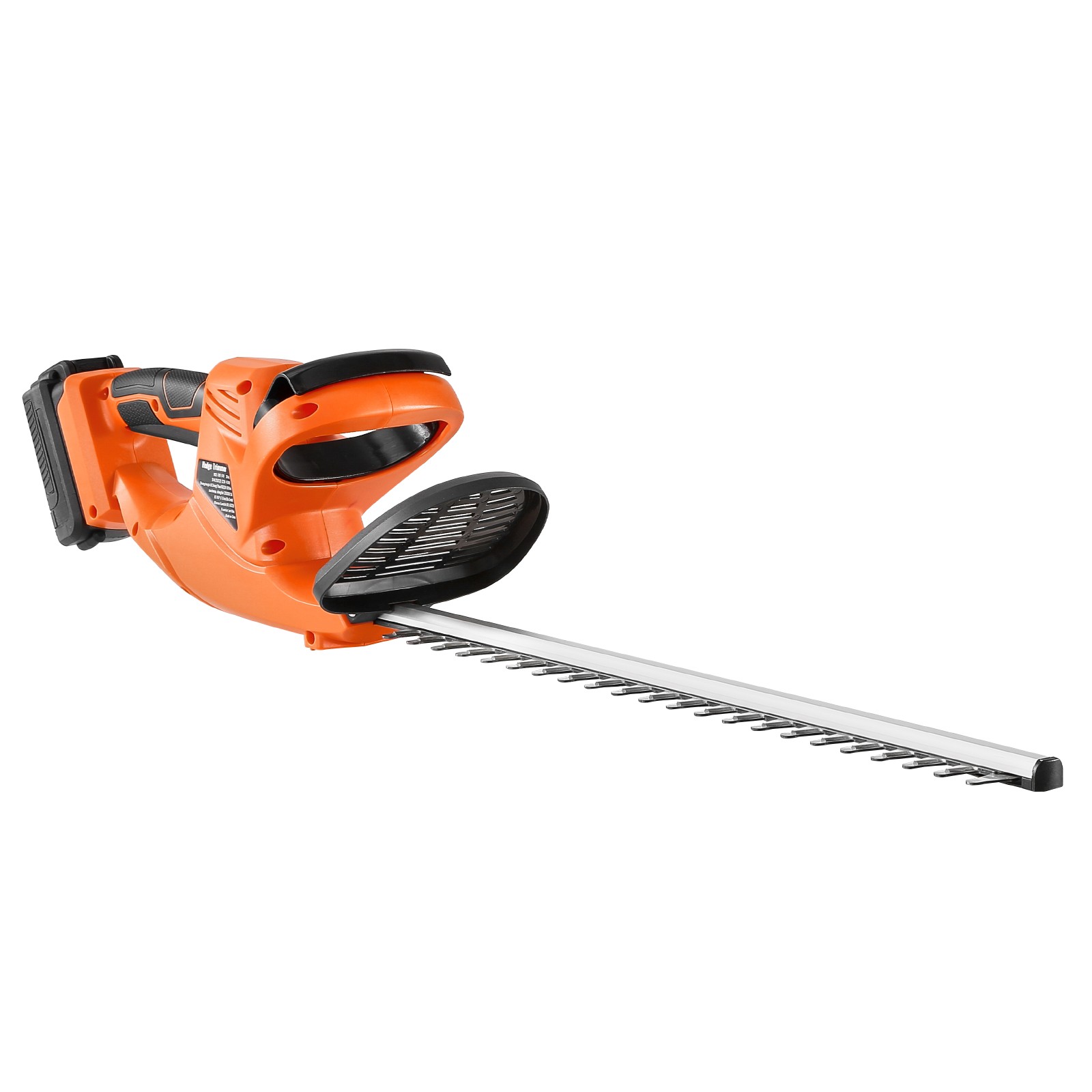 Cordless Electric Hedge Trimmer 20V Battery 20in Dual-Action Blade Bush Cutter