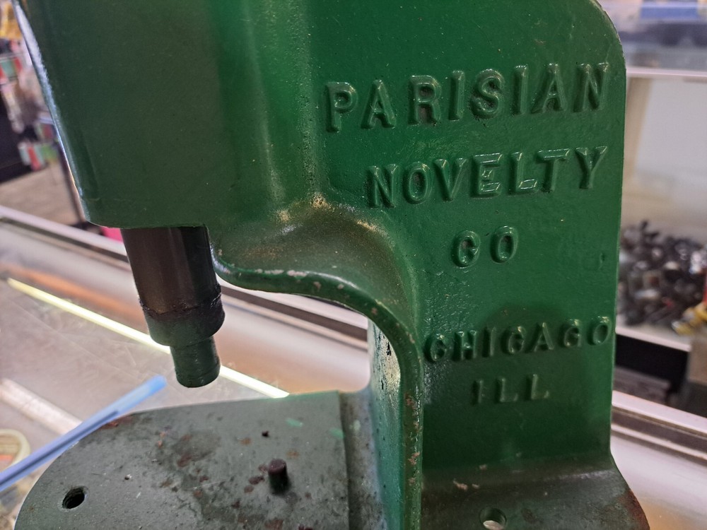 Parisian Novelty Co. #32 Button Making Press?