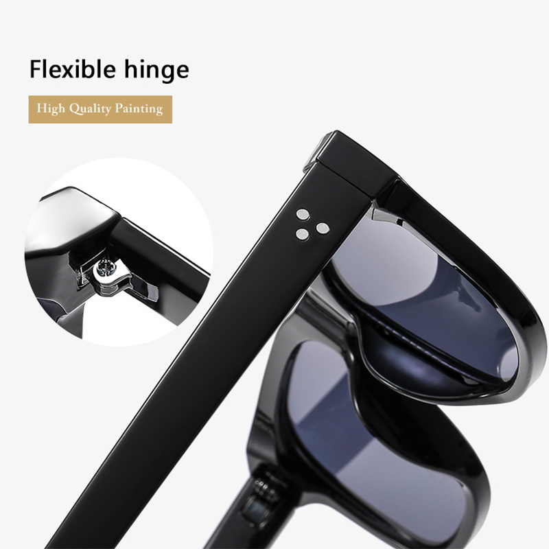 Men Square Blue Light Blocking Reading Glasses Clear Lens Full Frames Glasses