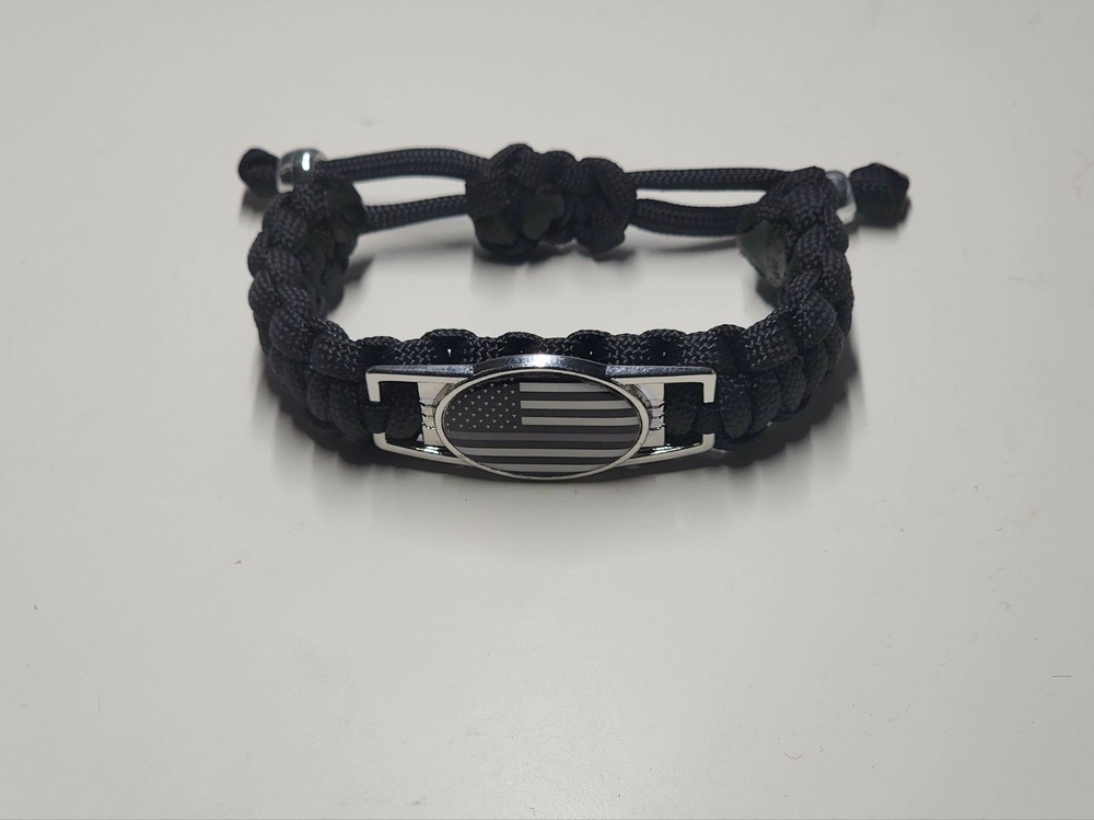 Thin Grey Line Correctional Officer Adjustable Charm Bracelet Occupation Support