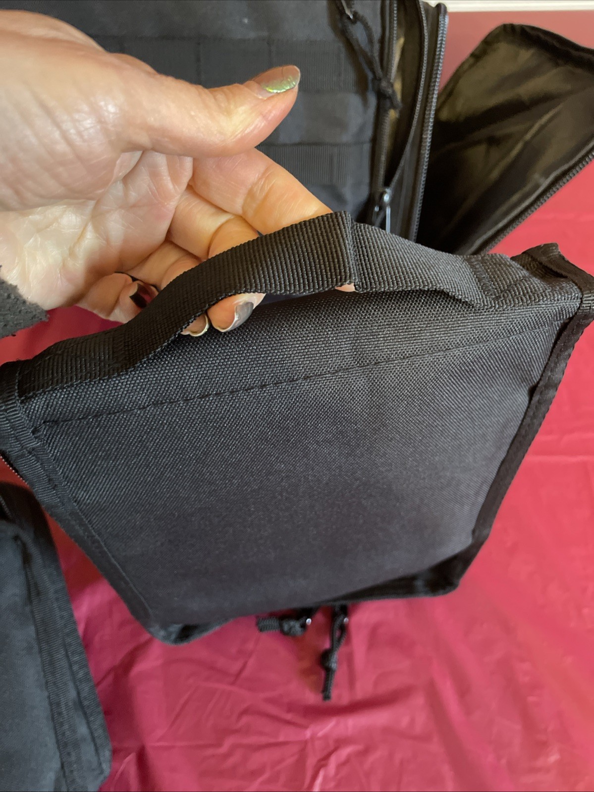 NWT Tactical Range Backpack Removable Divider Gun Cases Bag 4 Pistol Carrying