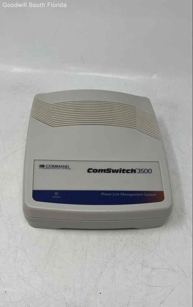 Command Communications Comswitch 3500 Gray Phone Line System Not Tested With Box