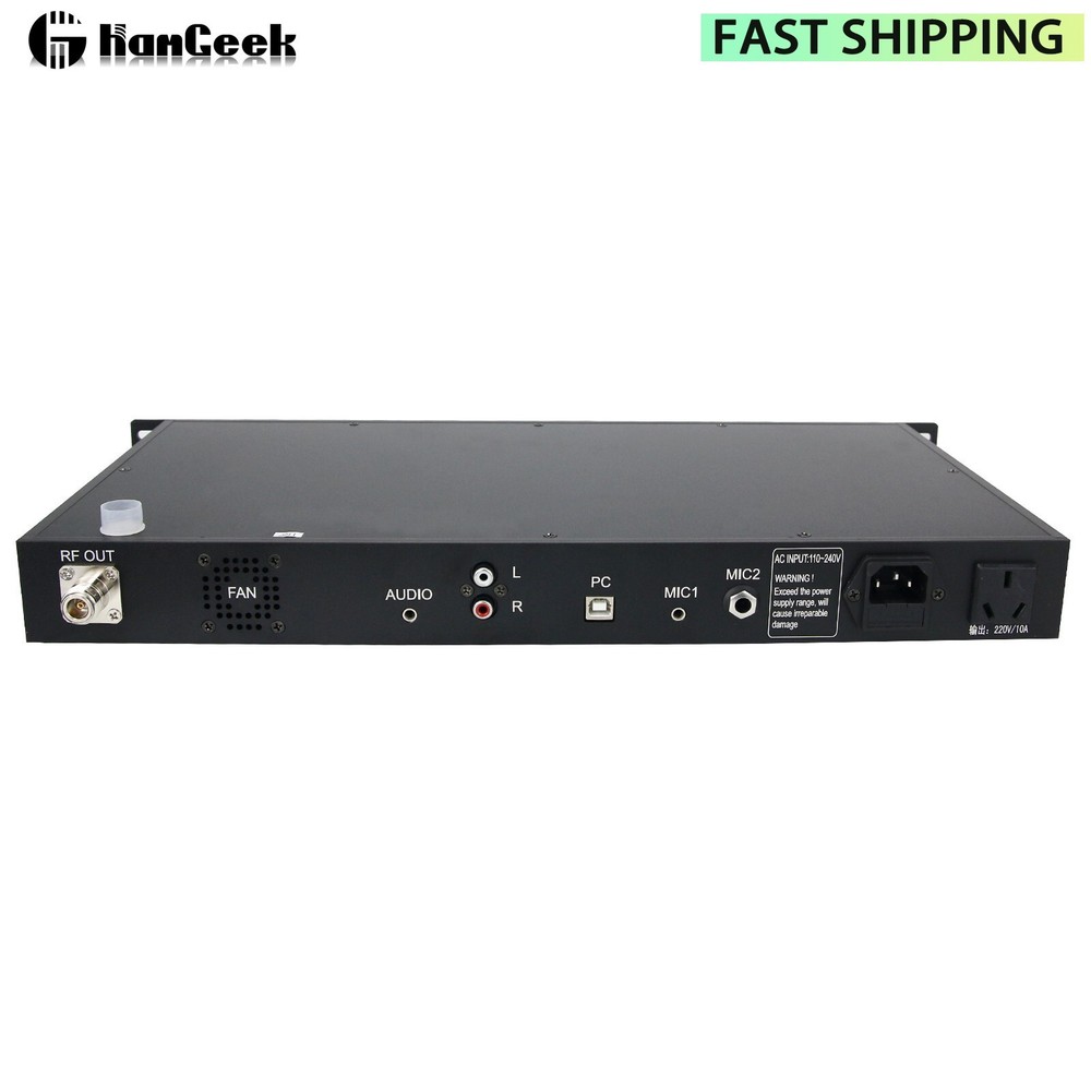 ELE EL-30H 30W FM Broadcast Transmitter w/ RDS & Power Amp Module for Mitsubishi