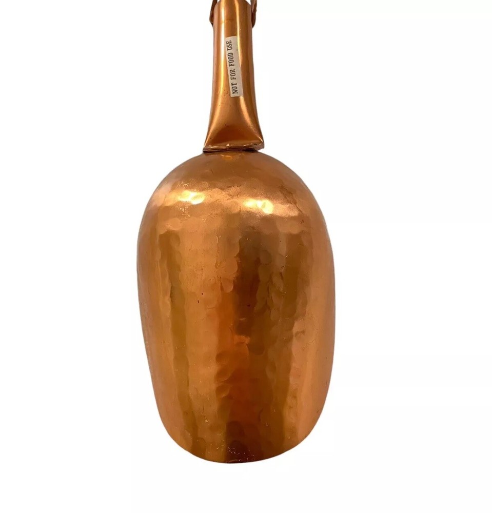 11” Large Hammered Copper Scoop